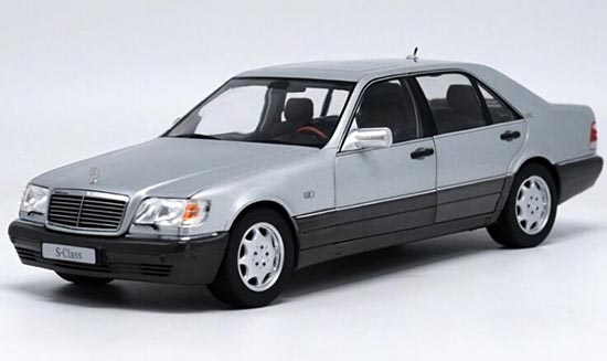 Diecast Mercedes Benz S600 Model 1:18 Scale Silver