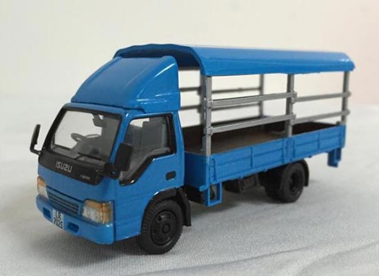 Diecast Isuzu NPR Truck Blue 1:76 Scale By Best Choose
