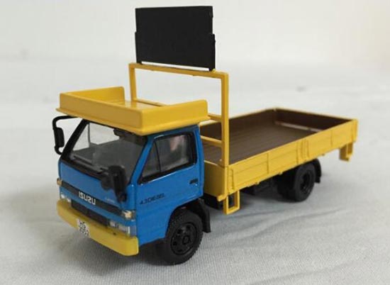 Diecast Isuzu Truck Blue 1:76 Scale By Best Choose