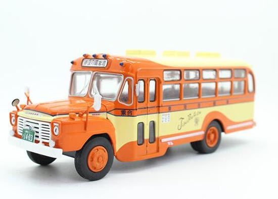 Diecast Isuzu BXD30 Bus Model Yellow 1:72 Scale By Altaya