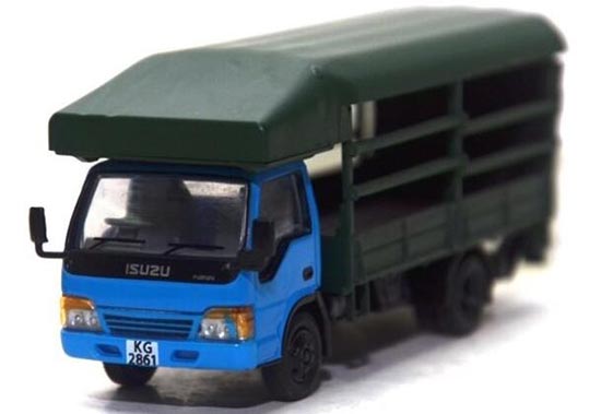 Diecast Isuzu NPR Truck Model 1:76 Scale Blue By Best Choose