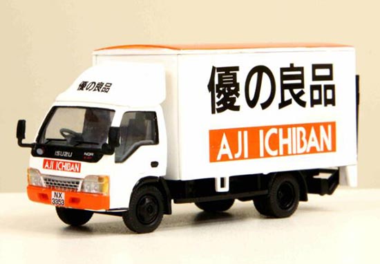 Diecast Isuzu Box Truck AJI ICHIBAN 1:76 Scale By Best Choose