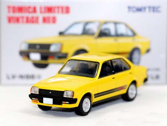 Diecast Isuzu LV-N66 Car Model Yellow 1:64 Scale By TOMYTEC