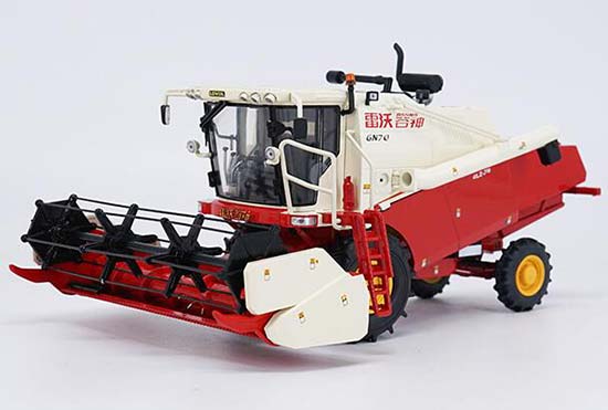 Diecast Lovol Wheel-Type GN70 Harvester Model 1:35 Scale Red