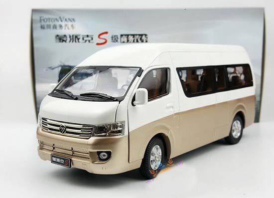 Diecast Foton MP-X S-Class MPV Van Model 1:24 Scale Silver