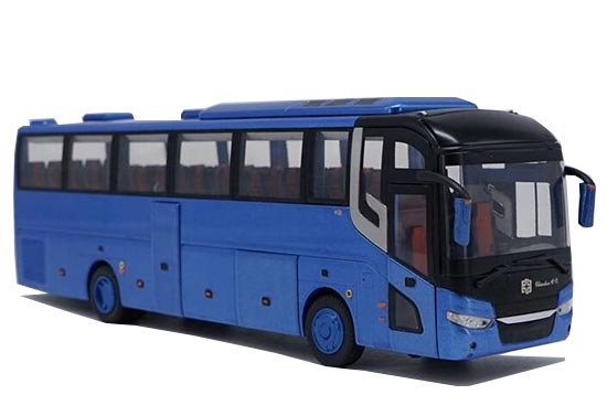 Diecast ZhongTong LCK6127H Coach Bus Model 1:42 Red / Blue