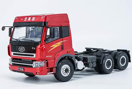 Diecast FAW JieFang Tractor Unit Model 1:24 Scale Red