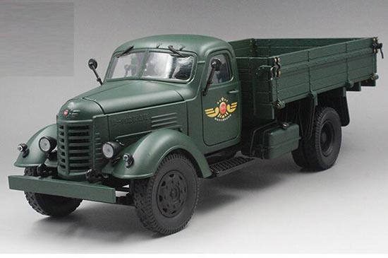 Diecast FAW JieFang CA10 Truck Model 1:24 Scale Army Green