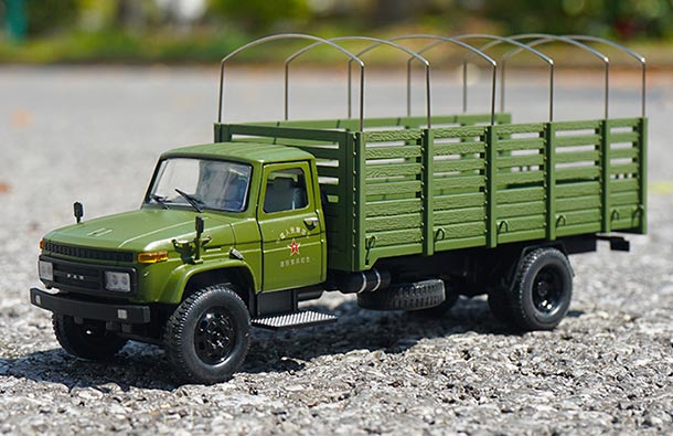 Diecast FAW JieFang CA141 Truck Model Army Green 1:50 Scale