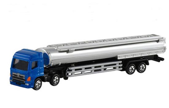 Diecast Hino PROFIA Oil Tank Truck Toy Blue-Silver by Tomica