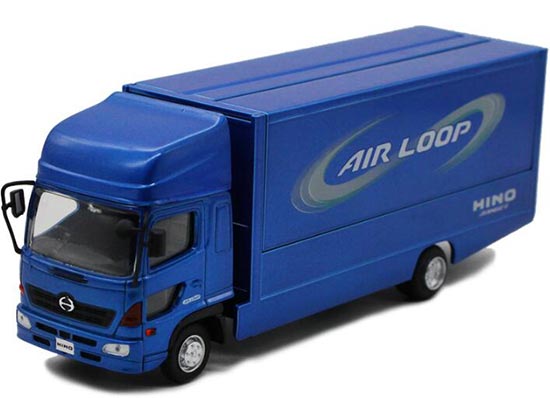 Diecast Hino Ranger Box Truck Model 1:43 Scale Blue