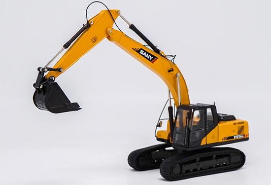 Diecast Sany SY215C-9 Excavator Model 1:35 Scale Yellow