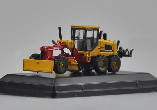 Diecast Sany Grader Model Mini Scale Yellow