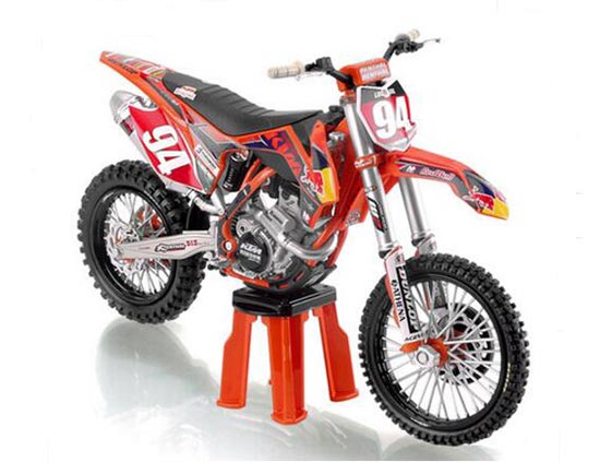 NO.94 Diecast KTM 250 SX-F Motorcycle Model 1:12 Scale