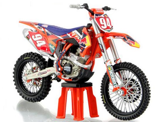 NO.94 Diecast KTM 450 SX-F Motorcycle Model 1:12 Scale