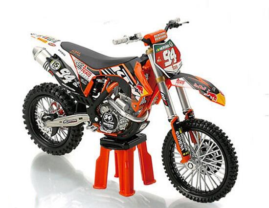 NO.94 Diecast KTM 250 SX-F Motorcycle Model 1:12 Scale