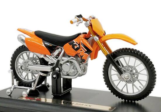 Diecast KTM 525 SX Motorcycle Model 1:18 Scale by MaiSto