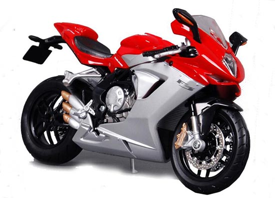Diecast MV Agusta F3 Motorcycle Model 1:12 Scale by MaiSto