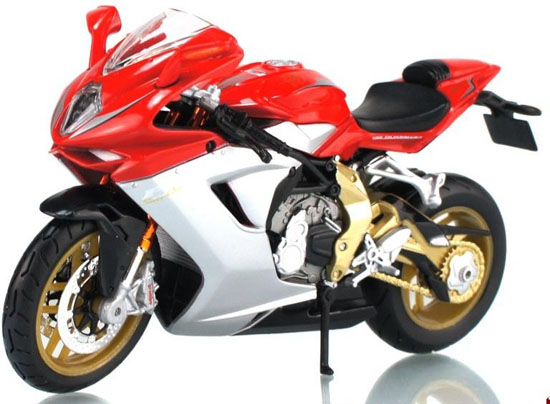 Diecast MV Agusta F3 Serie Oro Motorcycle Model 1:12 by MaiSto