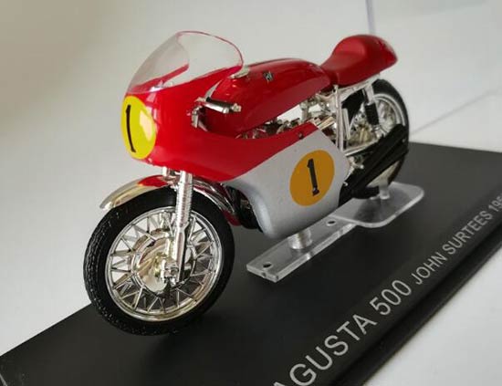 NO.1 Diecast MV Agusta 500 Motorcycle Model 1:24 by Altaya