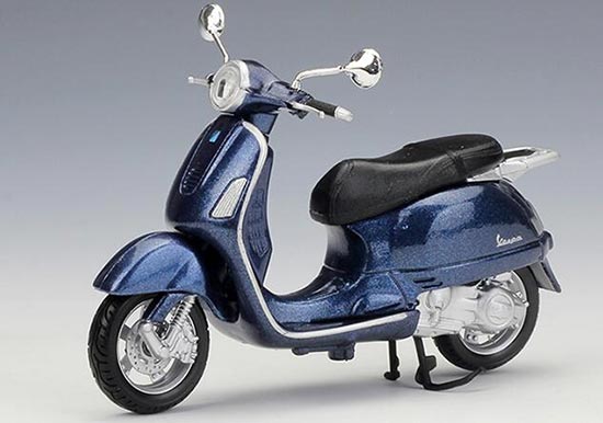 Diecast Vespa Granturismo 2003 Scooter Model 1:18 Blue MaiSto