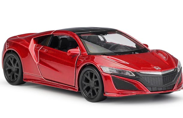 Diecast 2015 Acura NSX Kids Toy 1:36 Scale Red By Welly