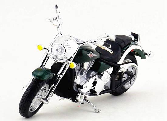 Diecast Kawasaki Vulcan Motorbike Model 1:18 Scale By Maisto