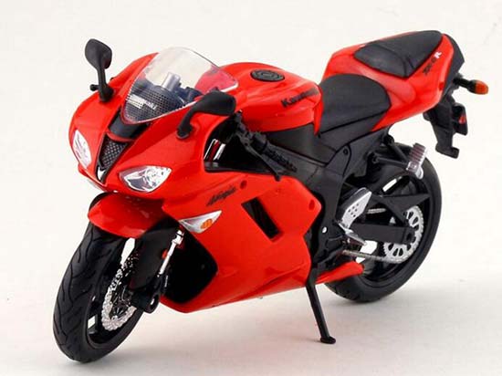 Diecast Kawasaki Ninja ZX-6R Motorbike Model 1:12 By Maisto