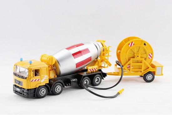 Diecast MAN Mixer Truck Toy Yellow 1:40 Scale