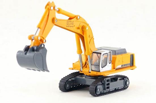 Diecast Liebherr Excavator Toy Yellow 1:87 Scale SIKU 1874