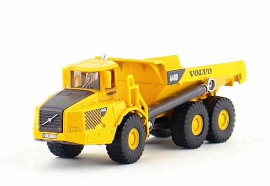 Diecast Volvo Dump Truck Toy Yellow 1:87 Scale SIKU 1877