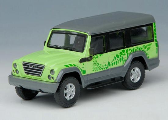 Diecast Iveco Massif Model Green 1:43 Scale By Mondo Motors