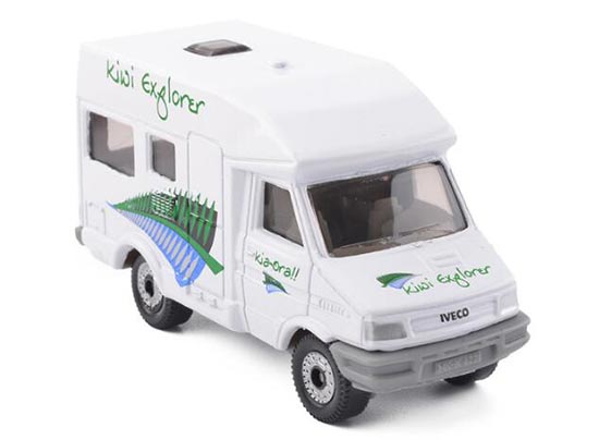 Diecast Iveco Camping Car Toy White Mini Scale SIKU 1022