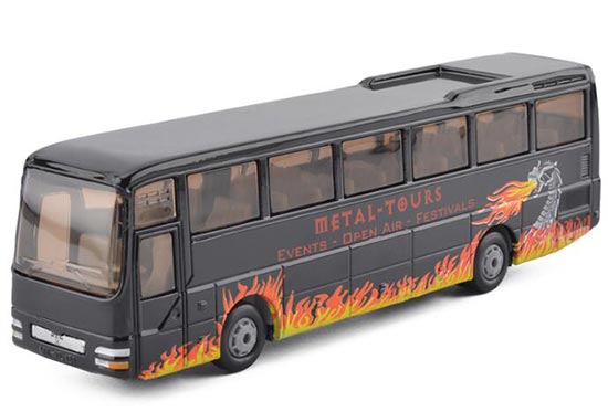 Diecast MAN Coach Bus Toy Black SIKU 1624