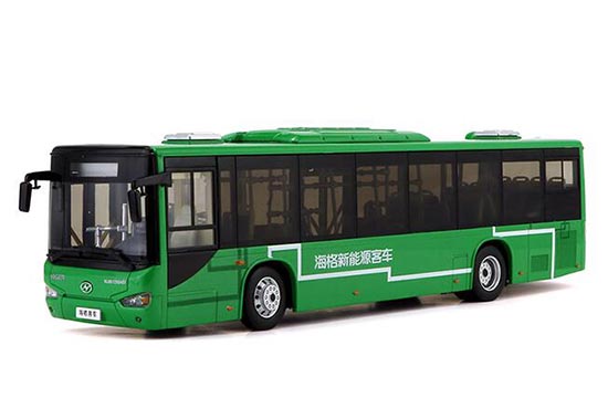 Diecast Higer B92H City Bus Model Green 1:42 Scale