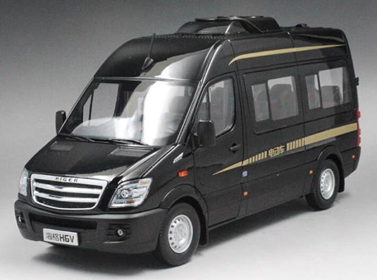 Diecast Higer H6V Van Model 1:24 Scale Black