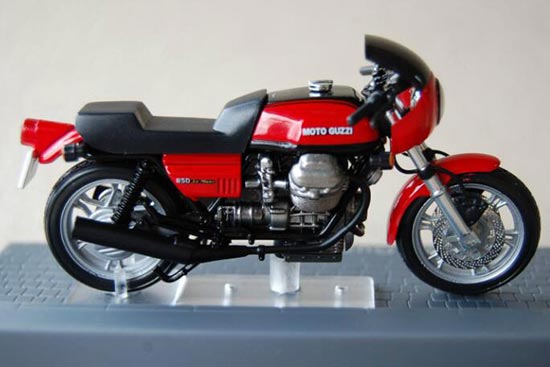 Diecast Moto Guzzi 850 Le Mans 1978 Model 1:24 Scale By Altaya