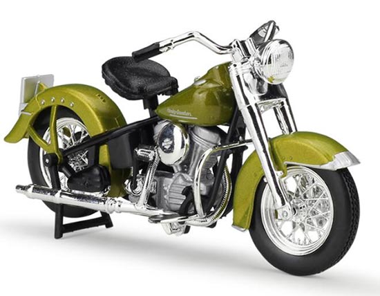 Diecast 1953 Harley Davidson FL Hydra Glide Model 1:18 Green