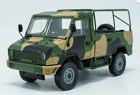 Diecast Iveco NJ2046 Army Truck Model Camouflage 1:24 Scale