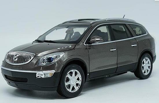Diecast Buick Enclave SUV Model Gray 1:18 Scale