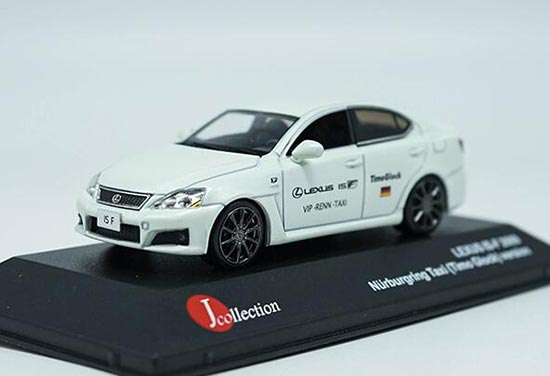 Diecast 2009 Lexus IS-F Taxi Model 1:43 White By J-Collection