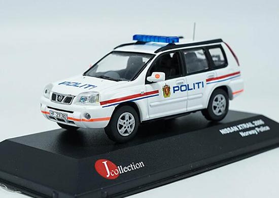 Diecast 2006 Nissan X-Trail Norway Police Model By J-Collection