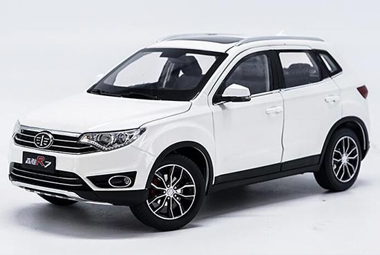 Diecast FAW Senia R7 SUV Model 1:18 Scale White