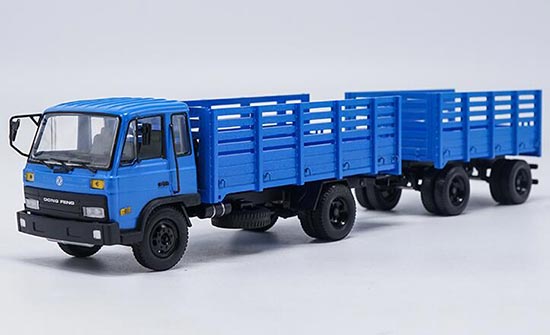 Diecast Dongfeng EQ1118 Truck Model 1:50 Scale White / Blue