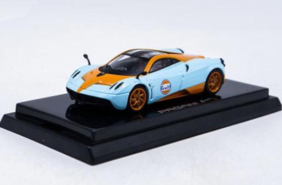 Diecast Pagani Huayra Model 1:64 Scale Blue Gulf Painting