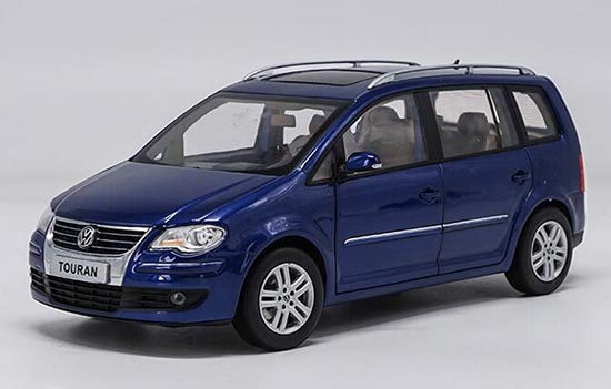 Diecast Volkswagen Touran Model 1:18 Blue / Black / Red / Gray