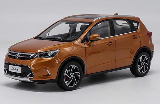 Diecast Dongfeng AX5 SUV Model 1:18 Scale Orange