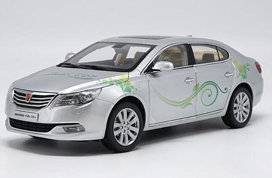 Diecast Roewe 950 Fuel Cell Car Model 1:16 Scale Silver