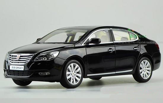 Diecast Roewe 950 Car Model 1:16 Scale Black