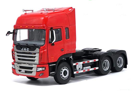 Diecast JAC Gallop K-Series Tractor Unit Model 1:24 Scale Red